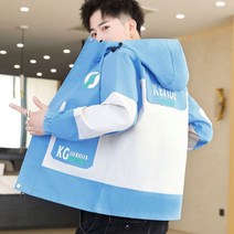주니어점퍼 재킷 남성코트 봄가을 계절 청소년 유니폼 트렌드 숏 상의 중국식홑저고리 남자 4176600533