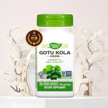 고투콜라 네이처스웨이 허브 950mg, 950mg 180캡슐, 1개