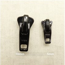 아우터용 지퍼머리 - 2가지 플라스틱 5호 10호 가벼운 부자재