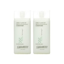 지오바니 다이렉트 리브-인 무게감 없는 모이스처 컨디셔너, 60ml, 2개