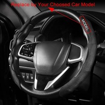 포드 레인저 C-맥스 피에스타 퓨전 갤럭시와 호환되는 트랜짓 랩터 카 GT 플렉스용 자동차 스티어링 휠 부, 01 Black_13 For Figo