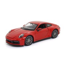 [교쇼] WELLY 포르쉐 911 카레라 4S 레드 1/24 다이캐스트 WE24099R