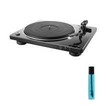 데논 DP-450USB 턴테이블 + 카트리지 클리닝액, 블랙
