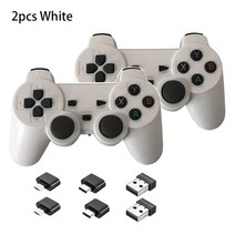 피파패드 피파4패드 게임 무선 유선 pc용 조이트론 터틀비치 2.4GHz 무선 게임 패드 PC 노트북 USB 컨트롤, 한개옵션1, 06 2pcs White