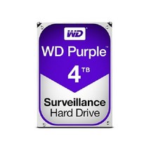 WD DVR NVR 저전력 CCTV 전용 하드디스크 웬디 퍼플 HDD, 800055, 4TB