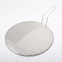 시나브로 원형 석쇠 캠핑 바베큐 그릴 불판 구이판 두줄 / 사이즈선택 배송상품 : 320mm (스텐석쇠/일회용석쇠/석쇠그릴/석쇠불판/숯불바베큐그릴 추천)