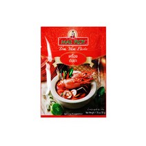 메플로이 똠얌 페이스트 50g 코코넛밀크 소스 스프, 1개