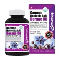 네추럴라이즈 감마리놀렌산 보라지 오일 1000mg x 180캡슐, 상세페이지 참조