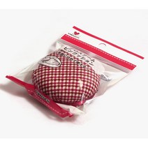 일본 원형 핀쿠션 손목밴드형 프랑스자수 퀼트 수예용, 가와구치-원형핀쿠션 손목밴드형