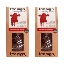 티피그 루이보스 크림 카라멜 티 15티백 2팩 영국 Teapigs Rooibos Creme Caramel Tea