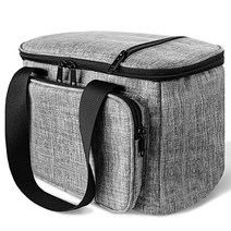 깔끔한 주방선반 주방용품 주방정리Cricut 머그잔 프레스 기계와 호환되는 휴대용 케이스 용 경량 여행용, 01 Grey