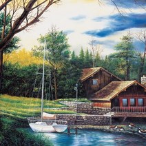 퍼즐10000피스 1000조각 심심할때할만한것 집에서할수있는놀이 A17, 4000조각 시골의 추억, 단일사이즈