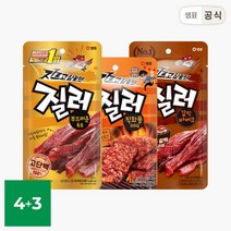 질러 육포 7봉 골라담기 / 부드러운 직화풍BBQ 갈릭, 3. 직화풍BBQ 30g 4봉_2. 갈릭바베큐 30g