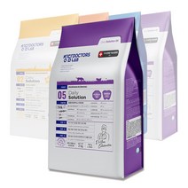 청담닥터스랩 데일리 솔루션 멀티&덴탈 (종합건강 구강관리) 2kg+청담닥터스랩 데일리솔루션 간식1개+사료샘플5개, 스킨&코트(피부&저알러지)2kg