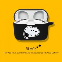 HnY beyerdynamic 바이아 파워 FREE BYRD 이어폰 케이스 충전 호환, 블랙 스누피 _바이아 파워 바이아 페란도트 FR