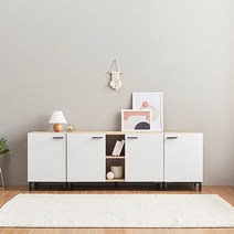 1600 도어 다용도수납장 C3375(착불), 색상:화이트메이플