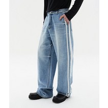 DNSR 사이드 라인 데님 블루 side line denim blue