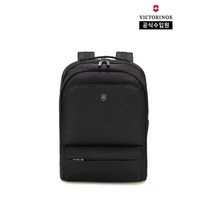 VICTORINOX 웍스 프로페셔널 어소시에이트 디럭스 17인치 노트북 백팩 블랙