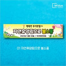 엠블루17 동호회봄여행 동호회봄꽃여행 어린이집봄소풍 가족여행 꽃구경 봄산책 봄나들이 여행 단합회 워크숍 워크샵 행사 현수막, 1_자연휴양림으로 봄소풍