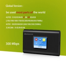와이파이 증폭기 공유기 인터넷 Benton-M100 잠금 해제 4G Cat6 Mifi Lte 라우터 ldw922 6 핫스팟 유심 포켓와이파이 휴대용 300mbps 3000mAh 배, 01 M100-cat6