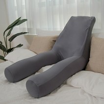 바디필로우 집순이집돌이 꿀템 등받이로 더 편안한 말랑쫀득 T자
