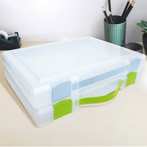 카파맥스 손잡이형 화일케이스 파일케이스 파일정리, 45mm(랜덤색상)