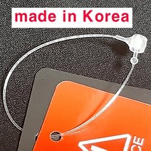 오택 택끈 국내산 6인치 (1000개) 택 의류택 의류택끈 의류라벨 라벨 택고리 라벨끈 루프핀 택핀 실고리 가격표, 6인치(15 cm)