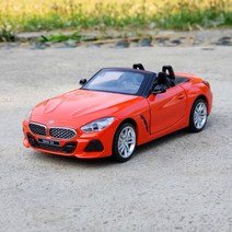 BMW z4 m40i 아우디 R8 페라리 오픈카 스포츠카 자동차 모형 다이캐스트, 단일사이즈, BMW Z4 레드