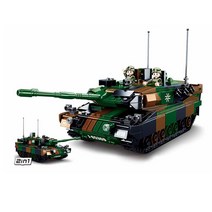 SLUBAN 블럭장난감, B0839 모델브릭 레오파드 전차 766 pcs