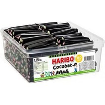 하리보 코코밧 젤리 1350g Haribo Cocobat, 1팩
