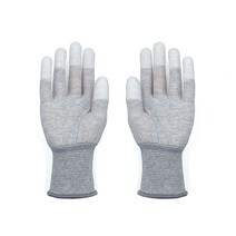 프리츠 PU TOP 손가락 코팅장갑 손끝 미끄럼방지 작업장갑 목장갑, 10개, S