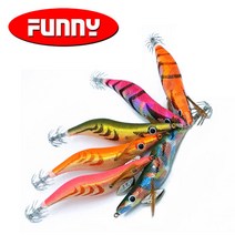 퍼니피싱 갑오징어 무늬오징어 산타에기 에깅낚시 베이직 에기 3호 3.5호 루어/플라이훅, 3.5호에기 [6. 국방 / 홀로그램], 21g