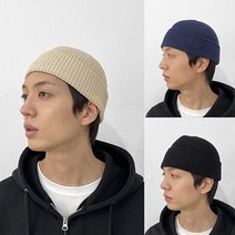 남자 여성 여름 얇은 와치캡 숏 비니 모자