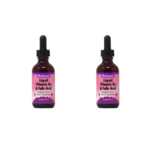 블루보넷 뉴트리션 액상 비타민B12 엽산 라즈베리맛 59ml 2개 묶음, 59ml x 2개