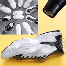 다파요 드라이기 압축랩 보호랩 필름 슈즈 랩핑 비닐 열수축 압축팩 신발포장 운동화 관리 매장디피 포장랩, 대형100매, 소형100매