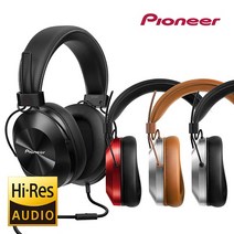 라온하우스 파이오니아 프리미엄 헤드폰 SE-MS5T 유선 / 일반형 밀폐형 헤드밴드 오버이어, 브라운, 623138