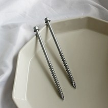 목재용 육각스크류 육각머리 데크 외날피스 델타도금 100-180mm, 14X180 (100발)