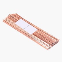 솔리드용접봉 논가스용접봉 용접봉 10pcs 1.3x3.2x400mm 황동 인 구리 전극 용접기 와이어 저온 평면 납땜 봉 필요 분말 없음, 한개옵션0