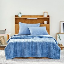 [모던하우스] 피그먼트 패드겸이불 블루