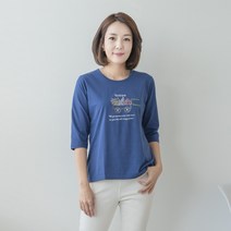 엄마옷 마담4060 플라웨건티셔츠-RATE303005-