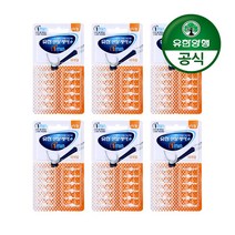유한양행 [본사직영] 유한덴탈케어 원미닛 교체형 치실(리필 12입), 12개입, 6개