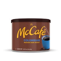 McCafe Colombian Medium Dark Roast Ground Coffee 미국 맥카페 콜롬비안 미디엄 다크 로스트 분쇄 커피 680g 맥도날드 원두
