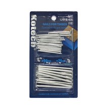 코텍 일반나무못세트(대) 50mm 75mm K-3204, 일반나무못세트대