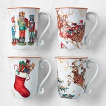 williams sonoma 윌리엄소노마 트워즈 더 나이트 비포 크리스마스 머그 믹스 4개 세트