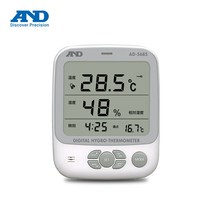 AND 생활 환경 온습도계 AD-5685 LED 부저 알림 WBGT지수