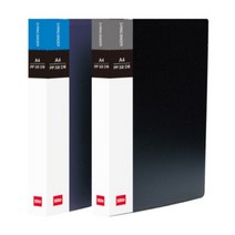 A4 플라스틱 PP 표지 커버 D 링 디링 3공 파일 화일 3구 바인더 3cm 파일철 케이스 화일철 문서 부동산 계약서 보험 증권 d-ringbinder 서류 보관, 색상, 흑색(410131)