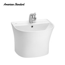아메리칸스탠다드 플랫 내추럴 R 반다리 일체형 세면대 C135500L 플랫네추럴R, 자동, P자트랩 (벽배수), 정품폽업/트랩(+25000)