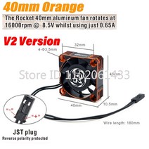 대형 선풍기 축사용 업소용 공업용 선풍기 Surpass Hobby Rocket V2 Metal Cooling Fan 25mm 30mm Cool Cov, 10 40mm V2 Orang