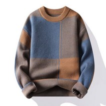 남성 봄스웨터 데이트룩 베이직 솔리드 소개팅 남친룩 직장인 오버핏