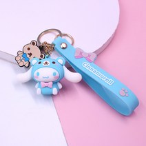 글로벌유통 산리오 캐릭터 애니멀 코스듐 피규어 키링, 시나모롤